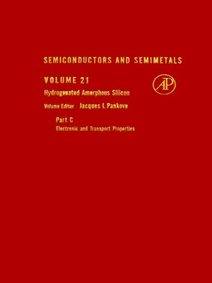 cover image of Semiconductors and Semimetals